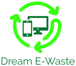 dream electronic recycling free e-waste pick up logo