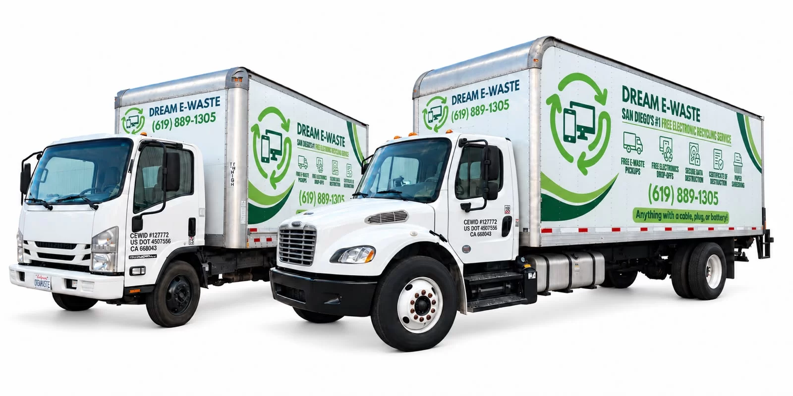Dream E Waste Business electronics Pickup in San Diego
